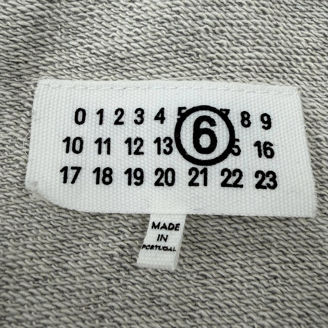 【ドンドン見直し】美品 ▼MM6 Maison Margiela エムエムシックス メゾンマルジェラ 26SS SH0HG0007 ZIPUP パーカー グレー S 正規品