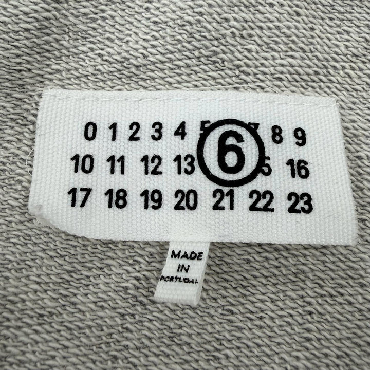 【ドンドン見直し】美品 ▼MM6 Maison Margiela エムエムシックス メゾンマルジェラ 26SS SH0HG0007 ZIPUP パーカー グレー S 正規品