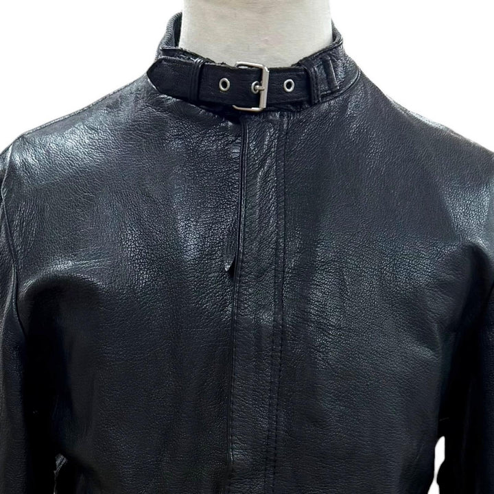 美品▼schott ショット 3101025 CLASSIC RACER JACKET ゴートスキン レザー ZIPUP シングル ライダースジャケット ブラック M 正規品
