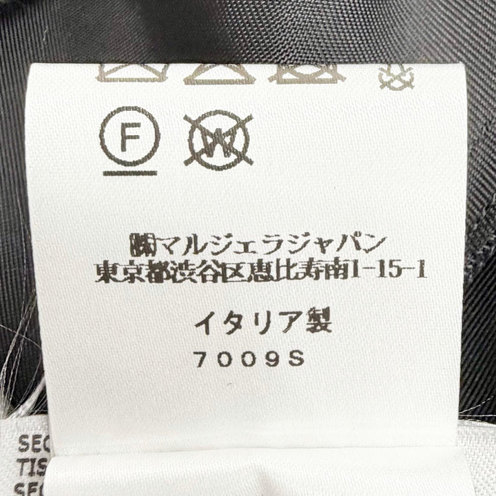 極美△MM6 Maison Margiela エムエムシックス メゾンマルジェラ 26AW S52DD0101 MidiDress 異素材切替 ノースリーブワンピース 40 正規品