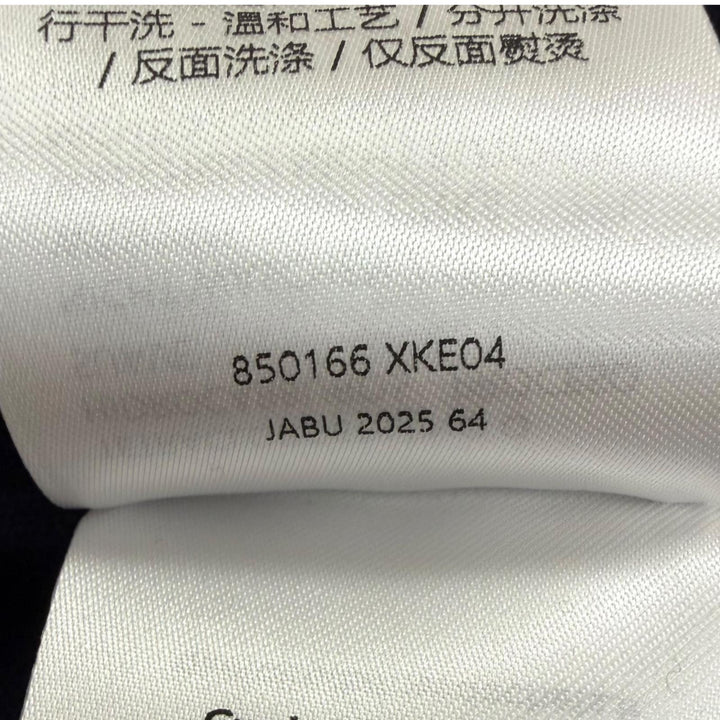 未使用品□GUCCI グッチ 2025年製 850166 カシミヤ100％ ウェブストライプ タートルネック 薄手 セーター XS イタリア製 正規品 メンズ