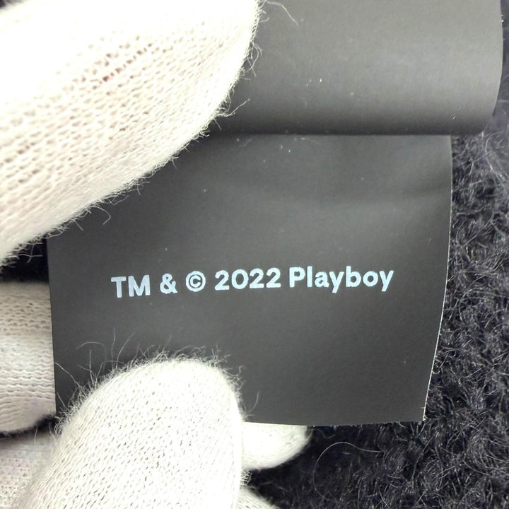 極美品□SAINT LAURENT PARIS PLAY BOY サンローランパリ プレイボーイ 2022年製 713263 木村拓哉着用 モヘアニット L イタリア製 正規品