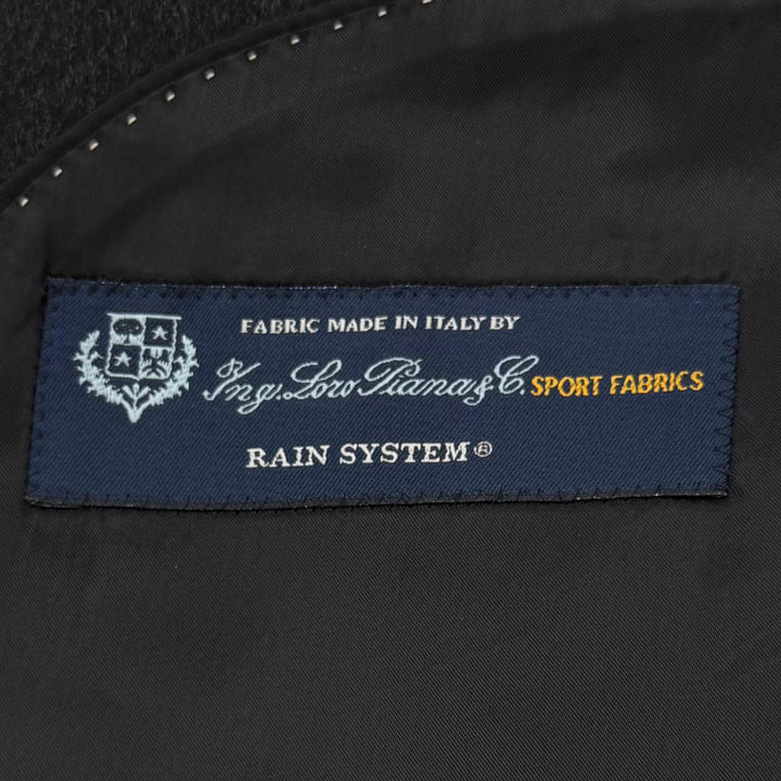 極美品▼Brooks Brothers ブルックスブラザーズ ウール ロロピアーナレインシステム使用 比翼仕立て チェスターコート 40 Lサイズ 正規品
