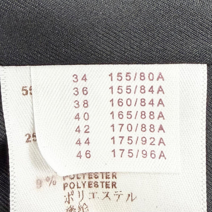 美品△LOUIS VUITTON ルイヴィトン F5JA09B7S レザー使い シャドウモノグラム ツイード ノーカラージャケット ブルー系 34 仏製 正規品