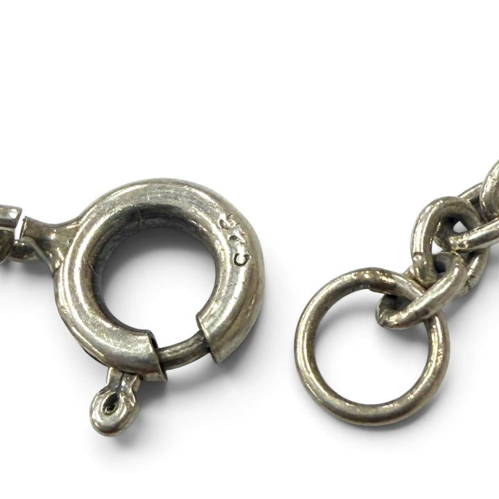 美品▼Georg Jensen ジョージジェンセン ヘリテージコレクション 1990 イヤー ペンダント 925 ネックレス シルバー 重量11.53g メンズ