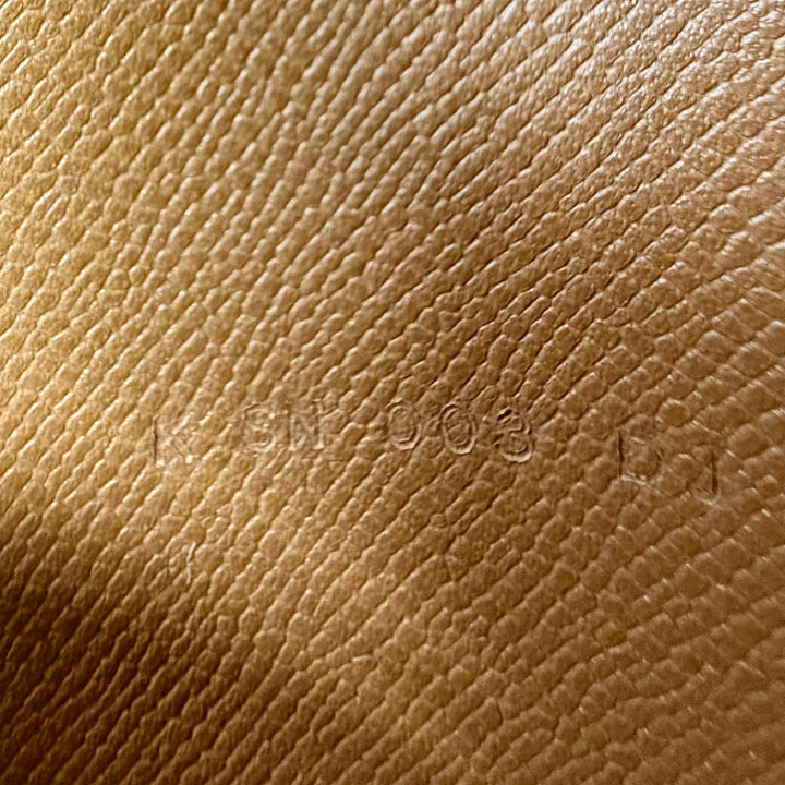 極美品△HERMES エルメス ケリーポケット ロング ヴォーマダム ゴールド シルバー金具 長財布 K刻印 メンズ レディース 箱・保存袋付き