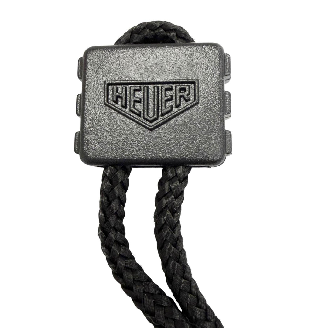 極美品□TAG Heuer タグホイヤー 手巻き ストップウォッチ タイマー ストラップ付き シルバー ブラック メンズ レディース 箱付き