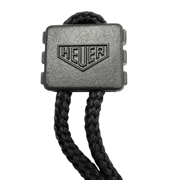 極美品□TAG Heuer タグホイヤー 手巻き ストップウォッチ タイマー ストラップ付き シルバー ブラック メンズ レディース 箱付き