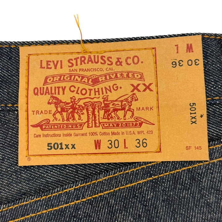 極美品▼Levis リーバイス 1997年製 501XX コットン ヴィンテージ ボタンフライ ストレート デニムパンツ インディゴ W30 USA製 メンズ