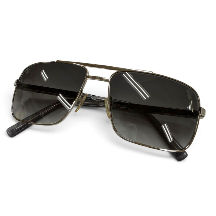 良品▼LOUIS VUITTON ルイヴィトン Z0260U アティチュード ダミエ アルジャン ツーブリッジ アイウェア サングラス 59□16 デモレンズ