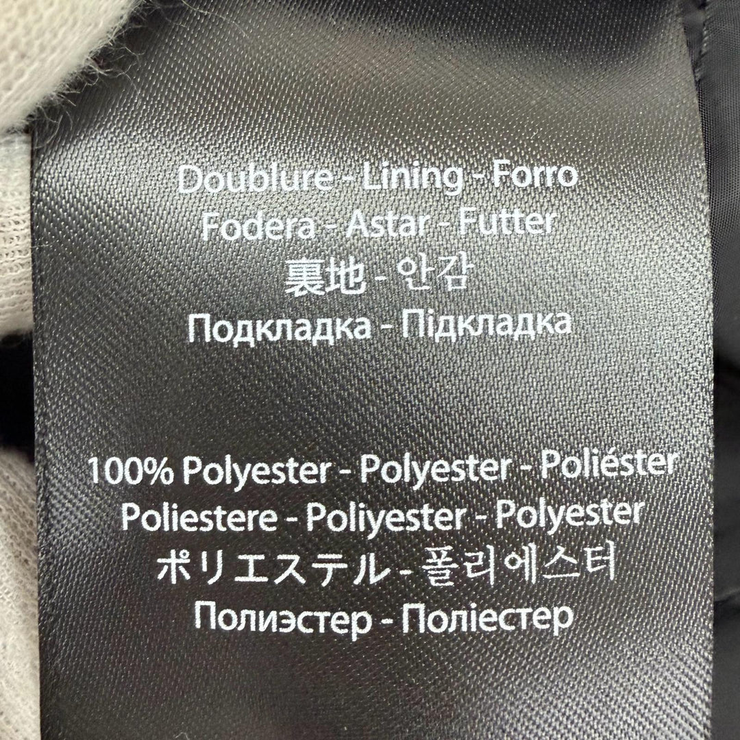 美品△MACKAGE マッカージュ KAY-BX ケイ レイヤードデザイン フォックスファー フード付き ZIP UP ダウンコート ブラック S ハンガー付