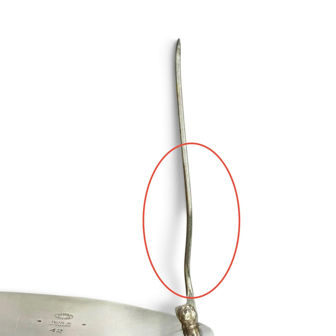 美品★Georg Jensen ジョージジェンセン 42 925 フローラルリース ブローチ アクセサリー シルバー 重量23.7g レディース 箱・保存袋付き