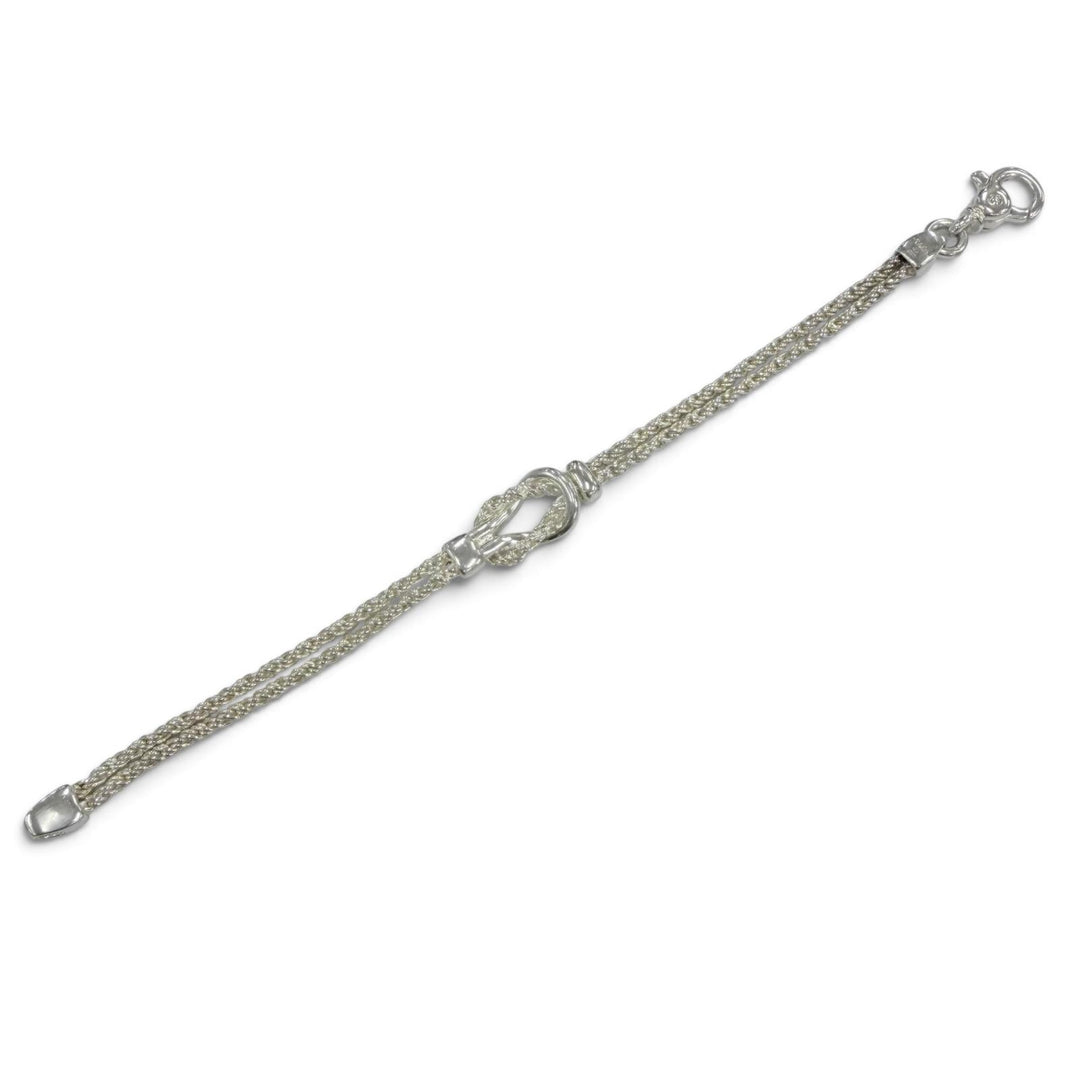 極美品☆TIFFANY&amp;Co. ティファニー ヴィンテージ ダブルグローブ ブレスレット 925 シルバー イタリア製 重量18.4g レディース メンズ