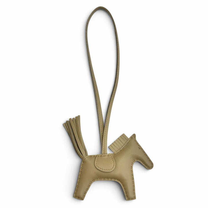 未使用品△HERMES エルメス ロデオチャーム PM アニョーミロ ソーエトゥープ バッグチャーム B刻印 フランス製 レディース 箱付き