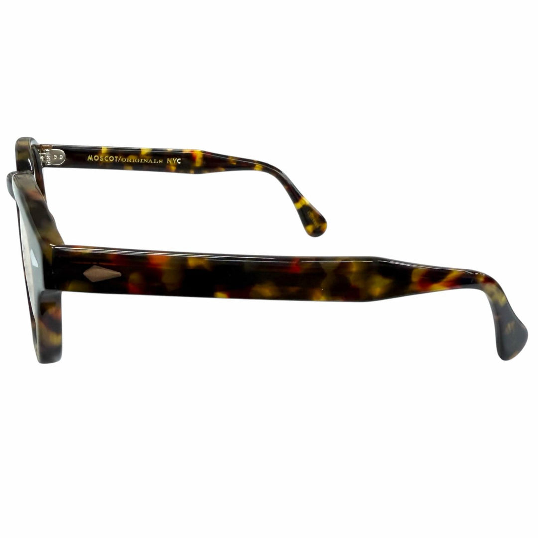 極美品□MOSCOT モスコット LEMTOSH ボストンフレーム アイウェア サングラス TORTOISE 44□21-140 度なし メンズ 箱・ケース付き