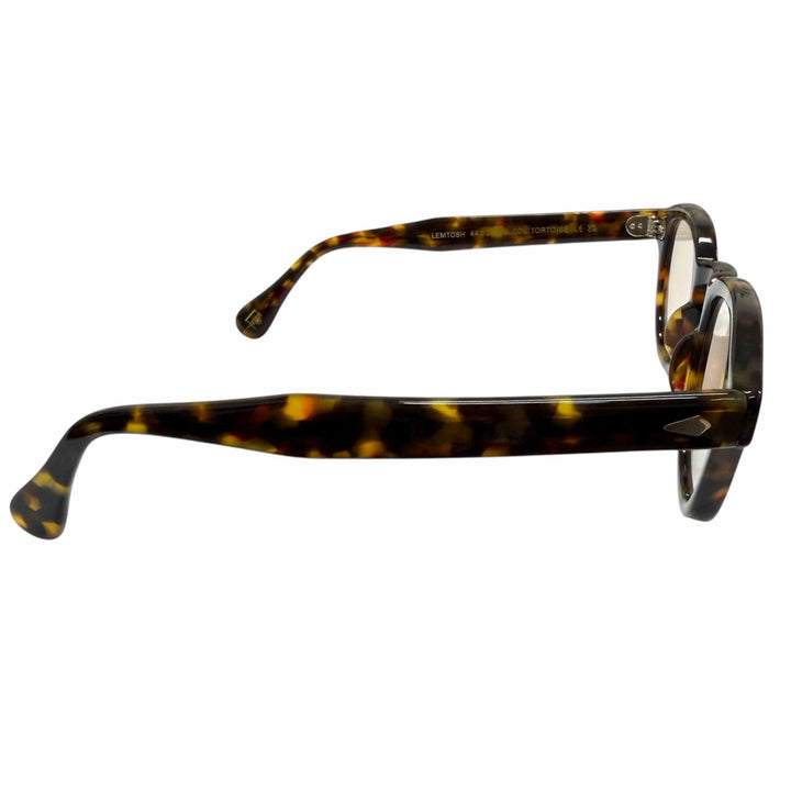 極美品□MOSCOT モスコット LEMTOSH ボストンフレーム アイウェア サングラス TORTOISE 44□21-140 度なし メンズ 箱・ケース付き