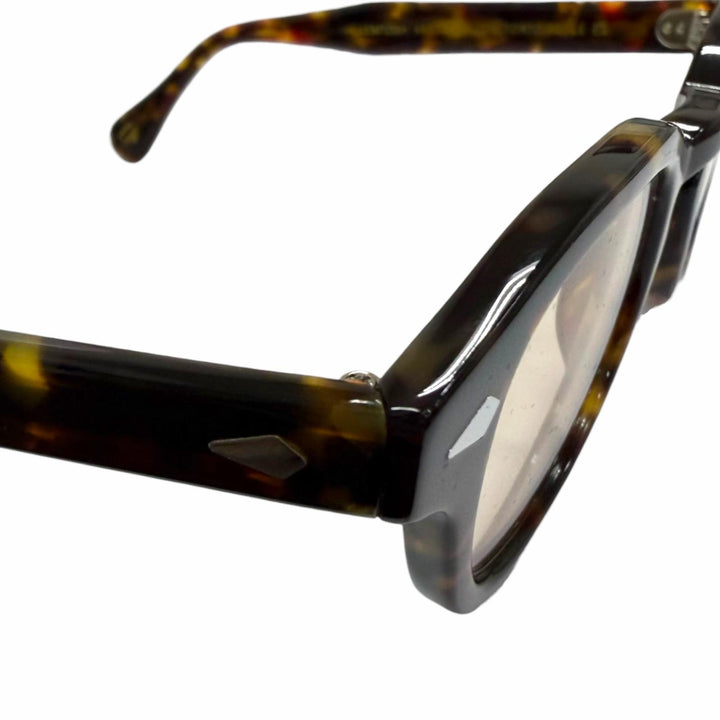 極美品□MOSCOT モスコット LEMTOSH ボストンフレーム アイウェア サングラス TORTOISE 44□21-140 度なし メンズ 箱・ケース付き