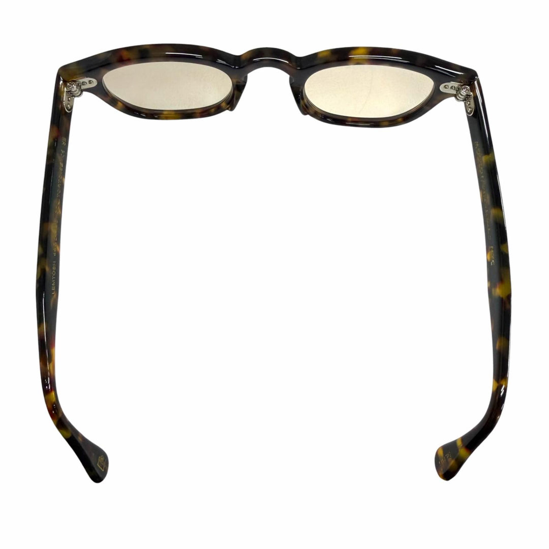 極美品□MOSCOT モスコット LEMTOSH ボストンフレーム アイウェア サングラス TORTOISE 44□21-140 度なし メンズ 箱・ケース付き