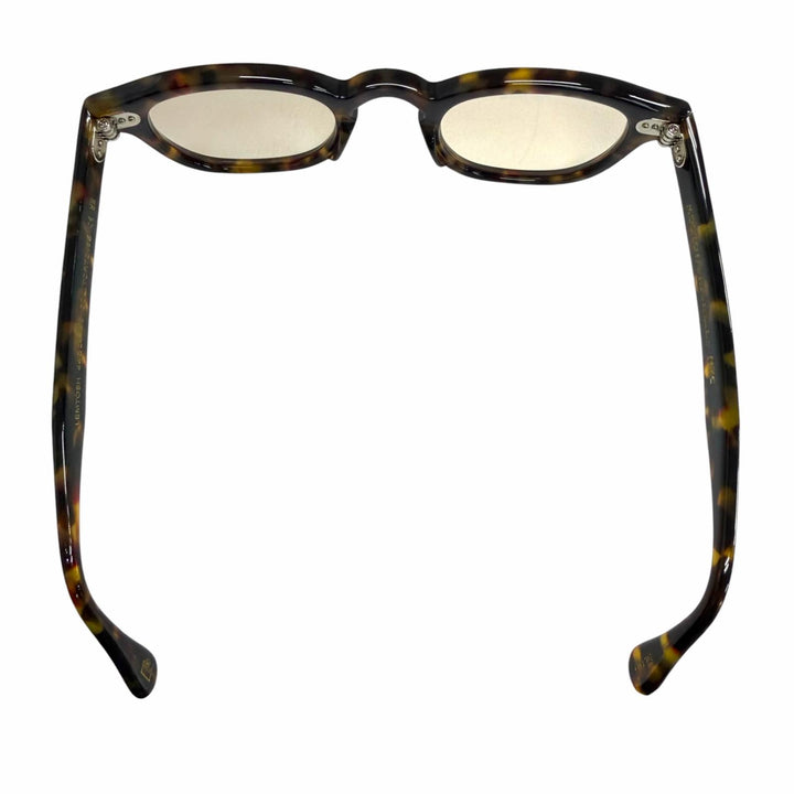 極美品□MOSCOT モスコット LEMTOSH ボストンフレーム アイウェア サングラス TORTOISE 44□21-140 度なし メンズ 箱・ケース付き
