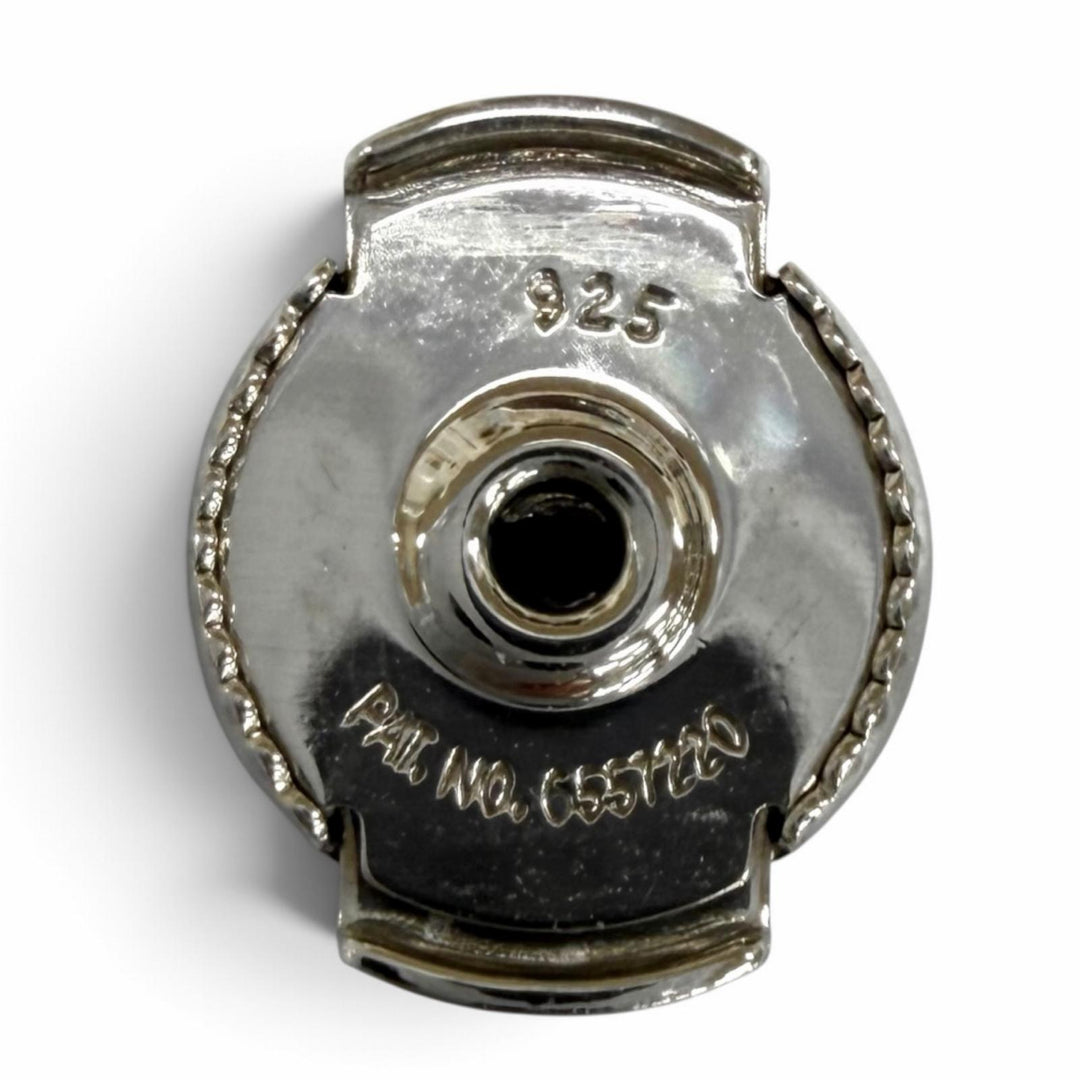 極美品★HERMES エルメス 925 AU750 コンフェッティ ピアス アクセサリー 両耳用 シルバー ローズゴールド フランス製 重量7.2g