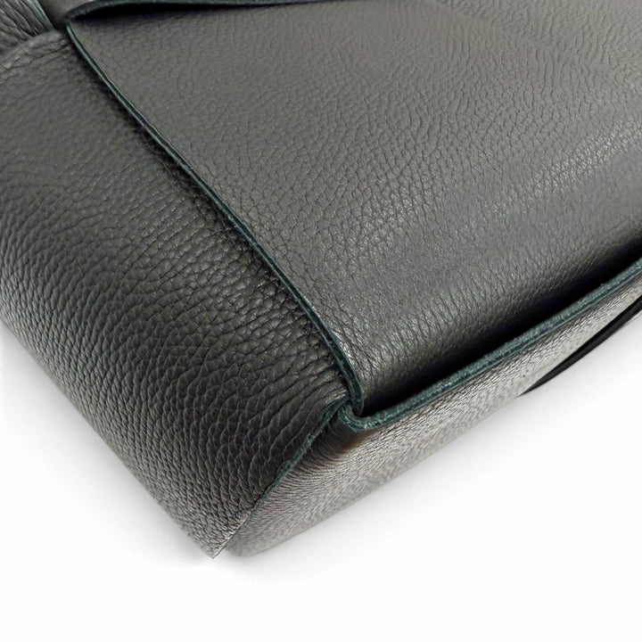 美品☆BOTTEGAVENETA ボッテガヴェネタ 652867 スモール ザ アルコ トートバッグ レザー ポーチ付 ハンドバッグ ブラック 伊製 保存袋付