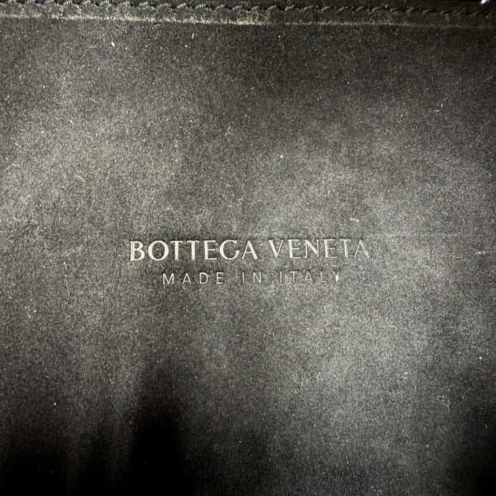 美品☆BOTTEGAVENETA ボッテガヴェネタ 652867 スモール ザ アルコ トートバッグ レザー ポーチ付 ハンドバッグ ブラック 伊製 保存袋付
