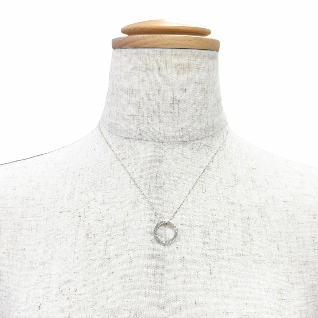 美品△TIFFANY&amp;Co. ティファニー 1837 サークル ペンダント ネックレス アクセサリー AG925 シルバー 重量3.83g レディース 箱・保存袋付