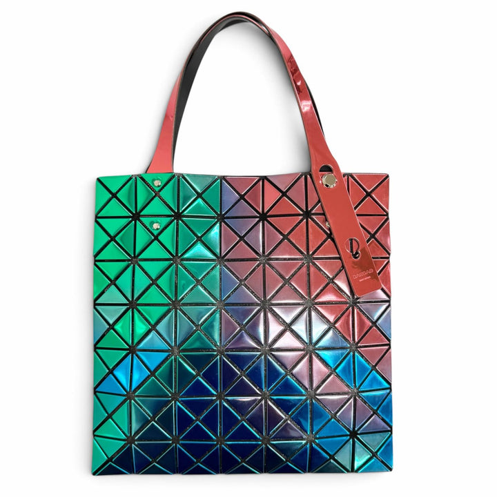 極美品△BAOBAO ISSEY MIYAKE バオバオ イッセイミヤケ BB03-AG831 ルーセント グラデーション トートバッグ マルチカラー 正規品 日本製