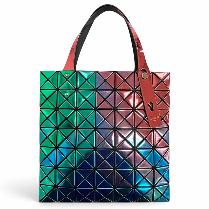 極美品△BAOBAO ISSEY MIYAKE バオバオ イッセイミヤケ BB03-AG831 ルーセント グラデーション トートバッグ マルチカラー 正規品 日本製