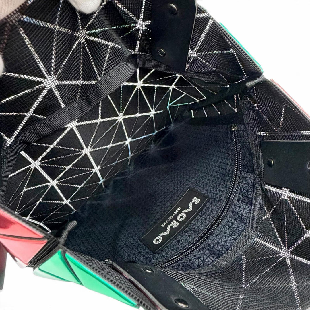 極美品△BAOBAO ISSEY MIYAKE バオバオ イッセイミヤケ BB03-AG831 ルーセント グラデーション トートバッグ マルチカラー 正規品 日本製
