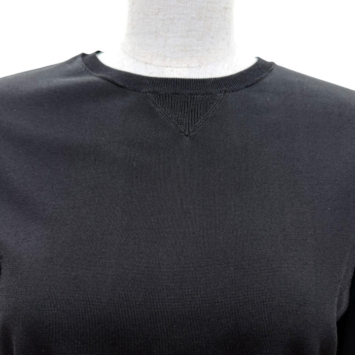 美品☆CHANEL シャネル P64759K60717 ココマークボタン 長袖 ニット トップス ブラック 36 フランス製 正規品 レディース