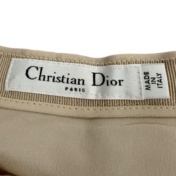 極美品☆Christian Dior クリスチャンディオール 2A21311A1689 シルク100％ 花柄デザイン スカート マルチカラー 38 イタリア製 正規品