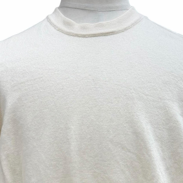 極美品▼STONE ISLAND ストーンアイランド K2S155100001 STRETCH RWS WOOL ウール100% ロゴワッペン付 ニットセーター XL 正規品 メンズ