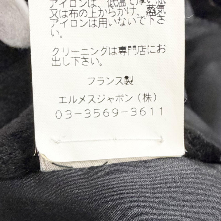 極美品△HERMES エルメス ヴィンテージ マルジェラ期 フロントオープン ミンクファー ジレ ベスト 希少 ダークブラウン系 38 仏製 正規品