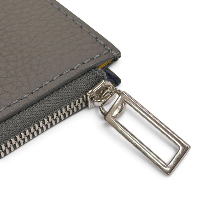 極美品●Camille Fournet カミーユフォルネ トリヨンレザー クロコダイル テミス ヴェルソ クラッチバッグ 仏製 定価165000円 箱付き