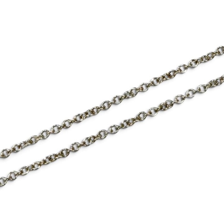 美品★TIFFANY&amp;Co. ティファニー エルサペレッティ AG925 バイザヤード 3Pダイヤモンド ドロップペンダント ネックレス スペイン製 袋付