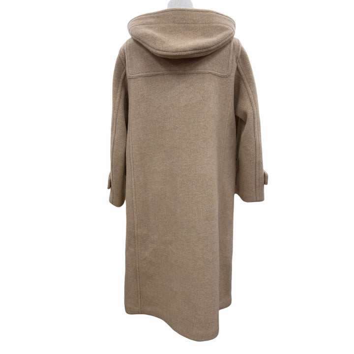 極美品☆Mackintosh マッキントッシュ 25AW L252HI1195ULDT ウール100％ GLENCAPLE ダッフルコート ベージュ 4 日本製 正規品 レディース