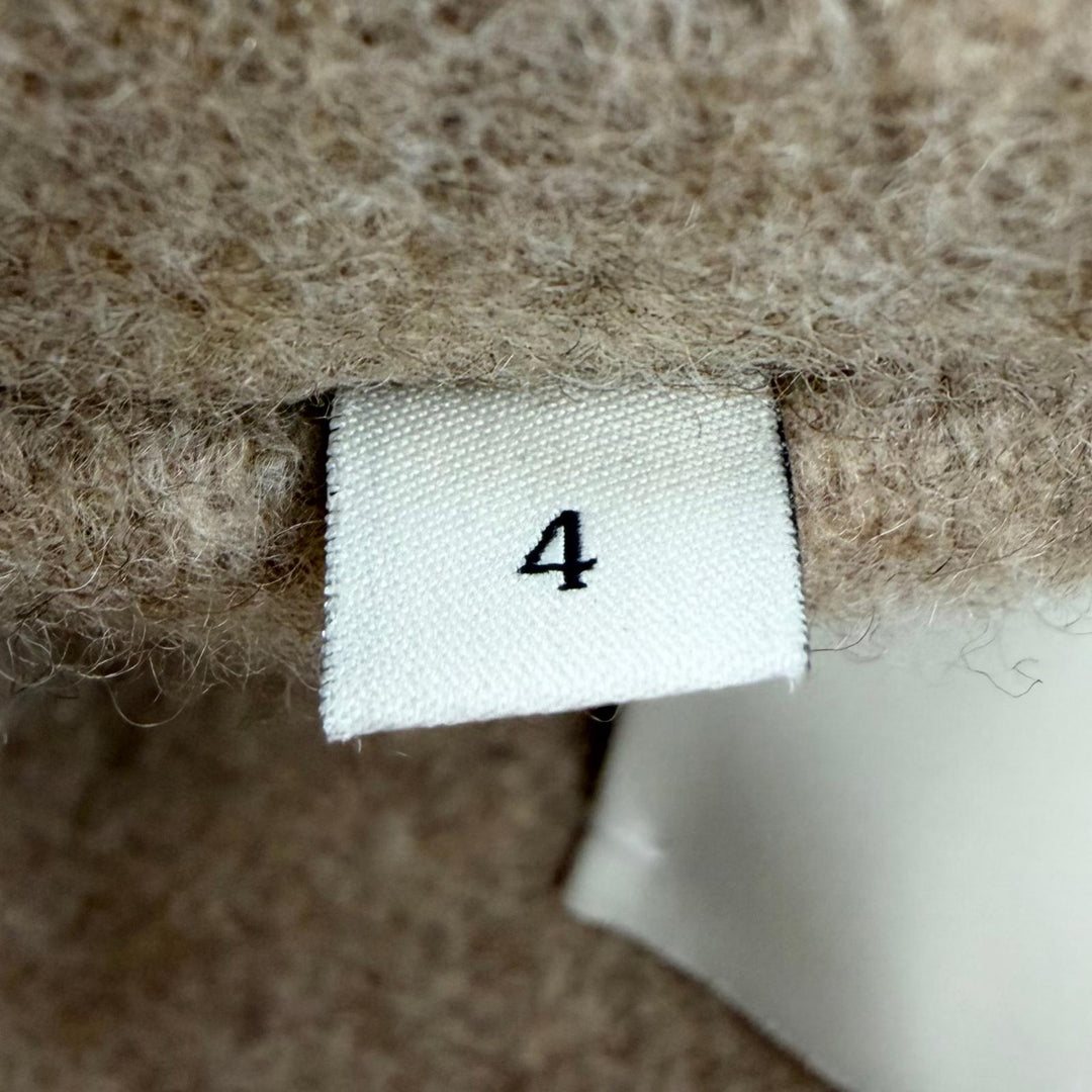 極美品☆Mackintosh マッキントッシュ 25AW L252HI1195ULDT ウール100％ GLENCAPLE ダッフルコート ベージュ 4 日本製 正規品 レディース