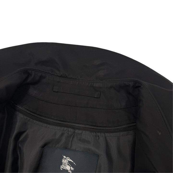 美品▼BURBERRY LONDON バーバリーロンドン 裏ノバチェック柄 カシミヤ混ライナー付き 2WAY トレンチコート 96-180-7(L相当) 正規品