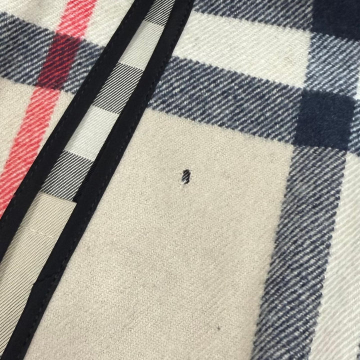 美品▼BURBERRY LONDON バーバリーロンドン 裏ノバチェック柄 カシミヤ混ライナー付き 2WAY トレンチコート 96-180-7(L相当) 正規品
