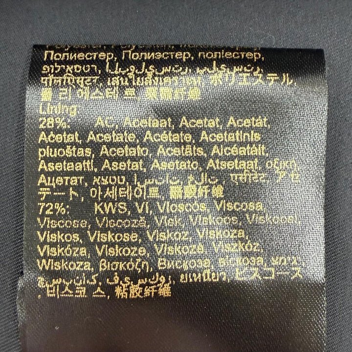 未使用品▼MOORER ムーレー GABETTI-WCO ロゴ入りボタン ダブルブレスト ミリタリージャケット ダークネイビー 44 メンズ ハンガー付き