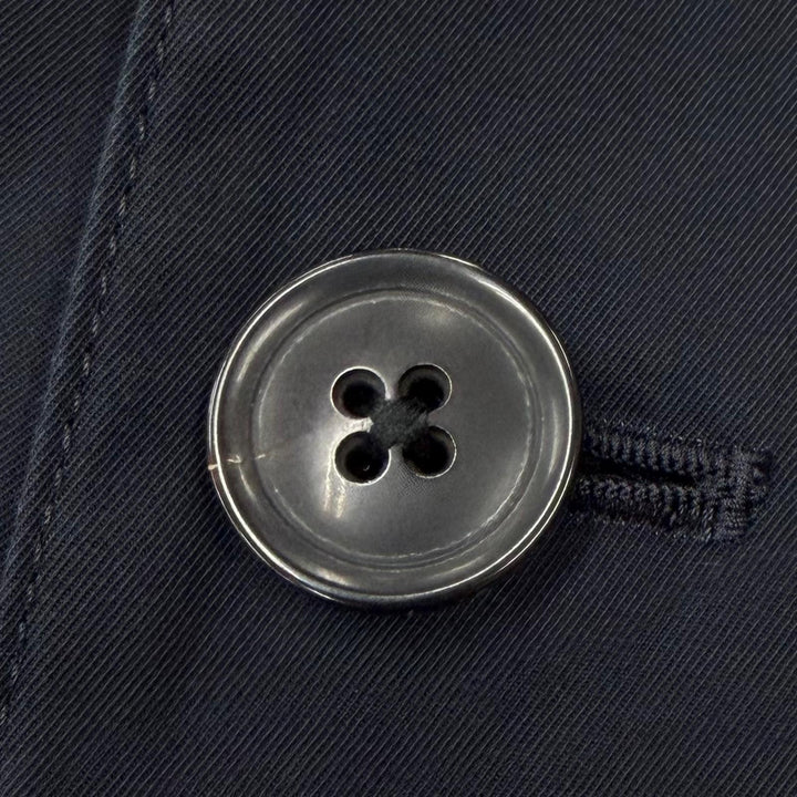 美品▼Paul Smith ポールスミス コットン100% 中綿入りライナー付き トレンチコート ダークネイビー L 日本製 正規品 メンズ ビジネス◎