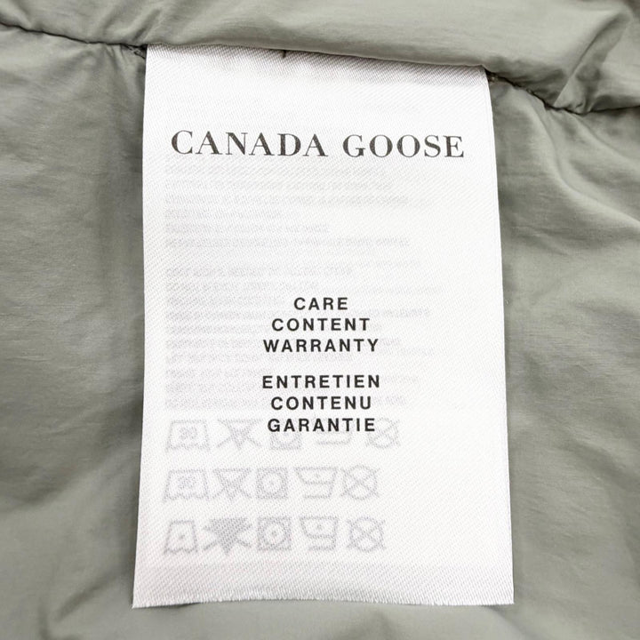 極美品△CANADA GOOSE カナダグース 2279WT Alessia Coat ロゴワッペン フード付き ダブルニードルキルティング ダウンコート XS 正規品