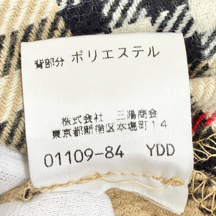 美品△BURBERRY LONDON バーバリーロンドン コットン100% 裏地ノバチェック柄 ウールライナー付き ステンカラーコート ベージュ 9 正規品
