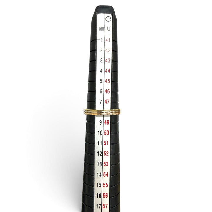 極美品□Cartier カルティエ ヴァンドーム ルイ カルティエ ウェディングリング AU750 LDB652 指輪 YG WG PG 48(8号) 2.4g レディース
