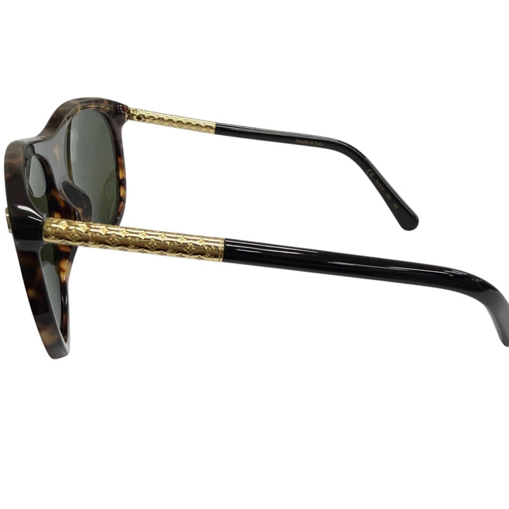 極美品□LOUIS VUITTON ルイヴィトン Z0893E ヴァーティゴ サングラス ブラウン(べっこう柄) グリーン 56□14-140 デモレンズ イタリア製
