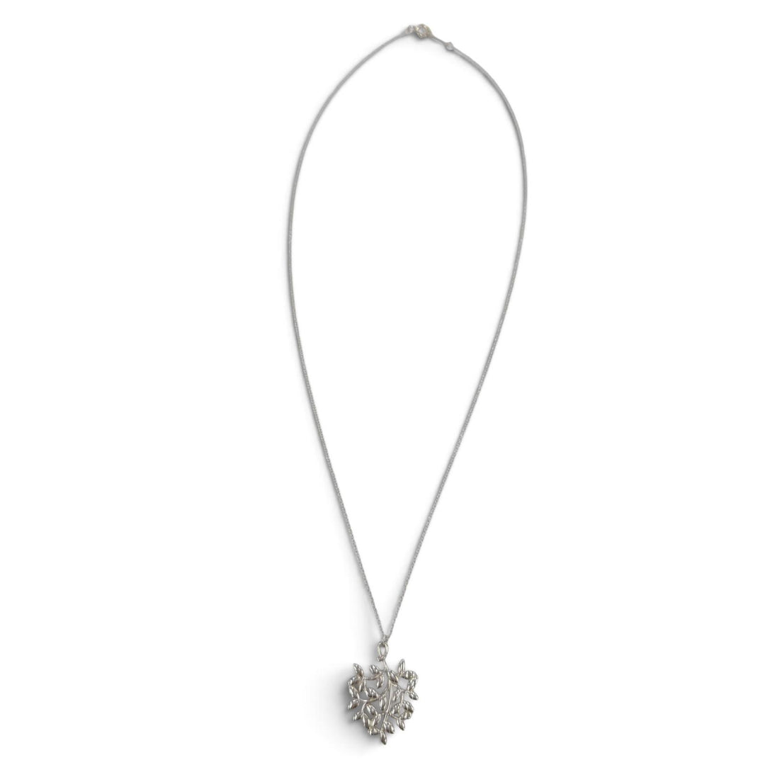 美品☆TIFFANY&amp;Co. ティファニー パロマピカソ オリーブリーフ ペンダント 925 ネックレス シルバー 重量4.2g レディース 保存袋付き