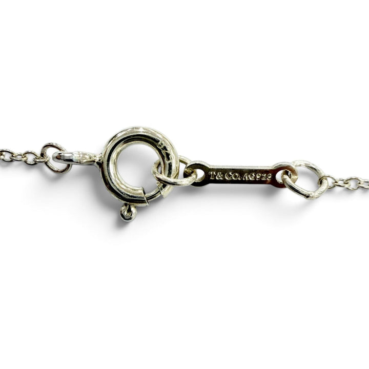 美品☆TIFFANY&amp;Co. ティファニー パロマピカソ オリーブリーフ ペンダント 925 ネックレス シルバー 重量4.2g レディース 保存袋付き