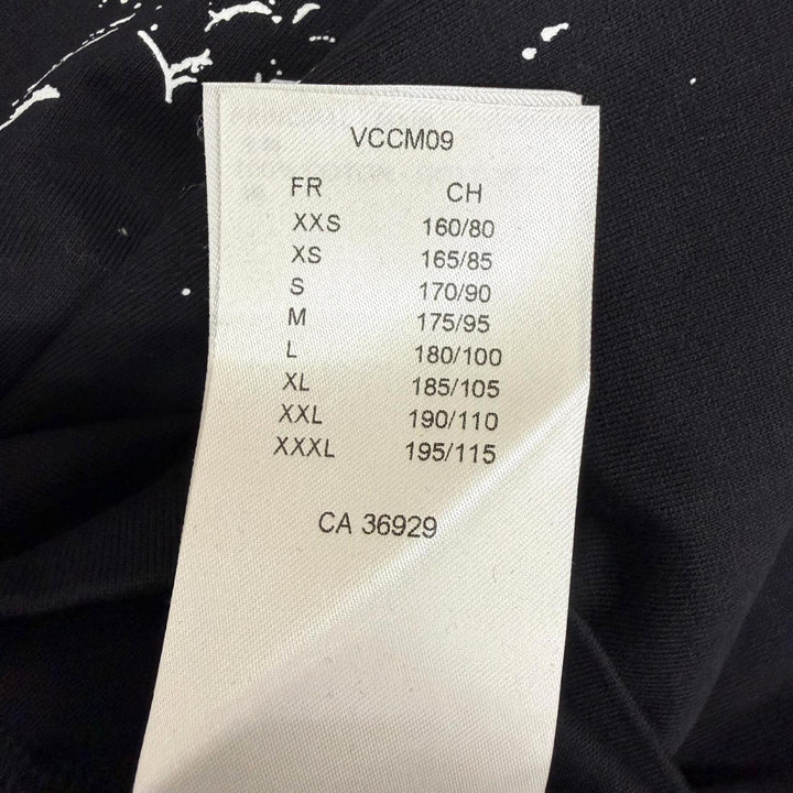 未使用品□LOUIS VUITTON ルイヴィトン 23SS LV コンサート インサイドアウト 半袖Ｔシャツ ブラック S イタリア製 正規品 メンズ