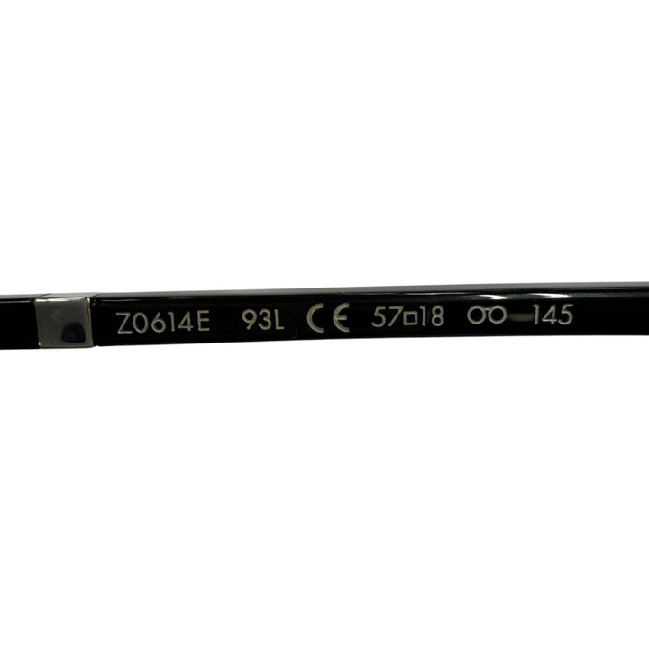良品☆LOUIS VUITTON ルイヴィトン Z0614E コンヴィクション サングラス ブラック シルバー 57□18 デモレンズ イタリア製 レディース